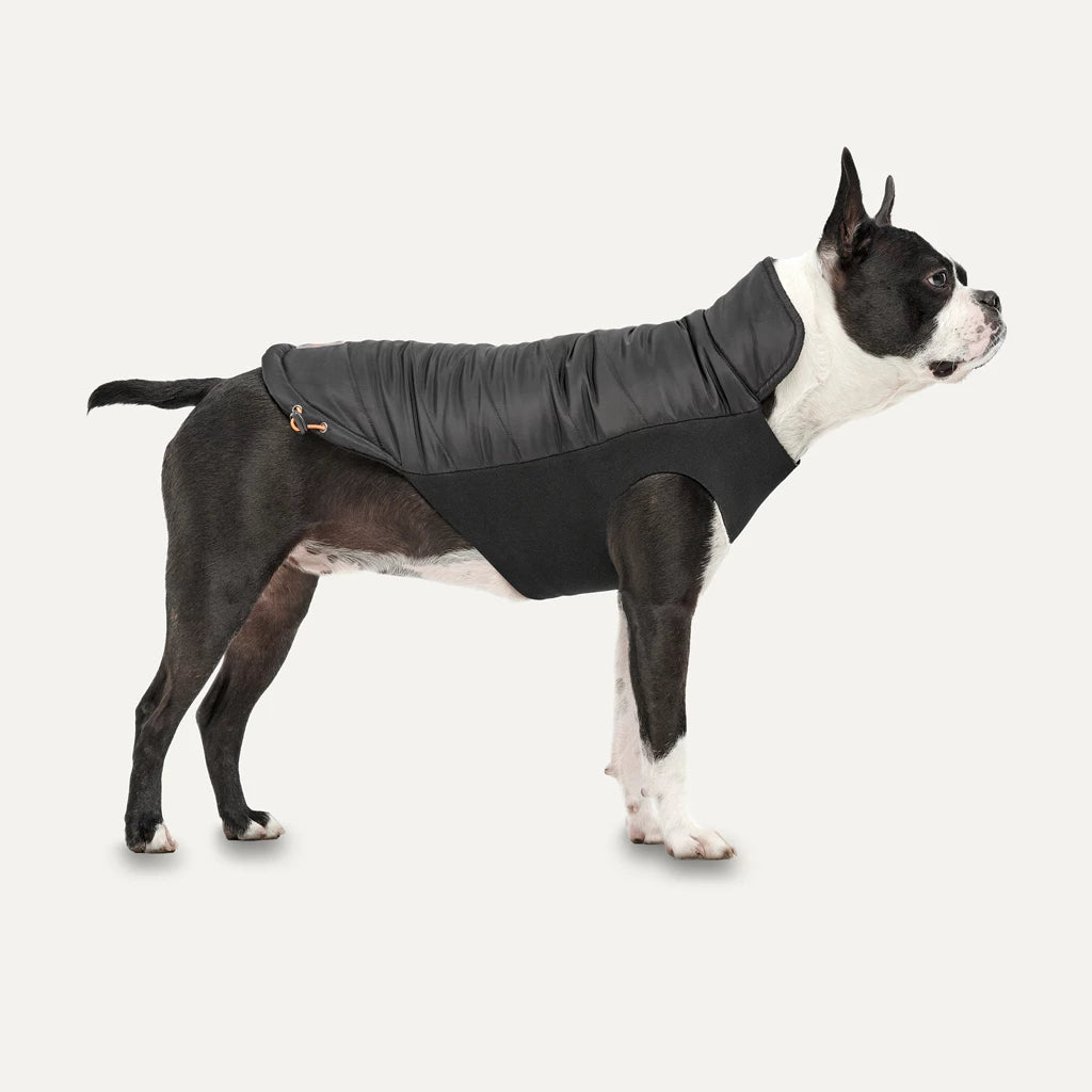 Mock Neck Signature Wrap Jacket