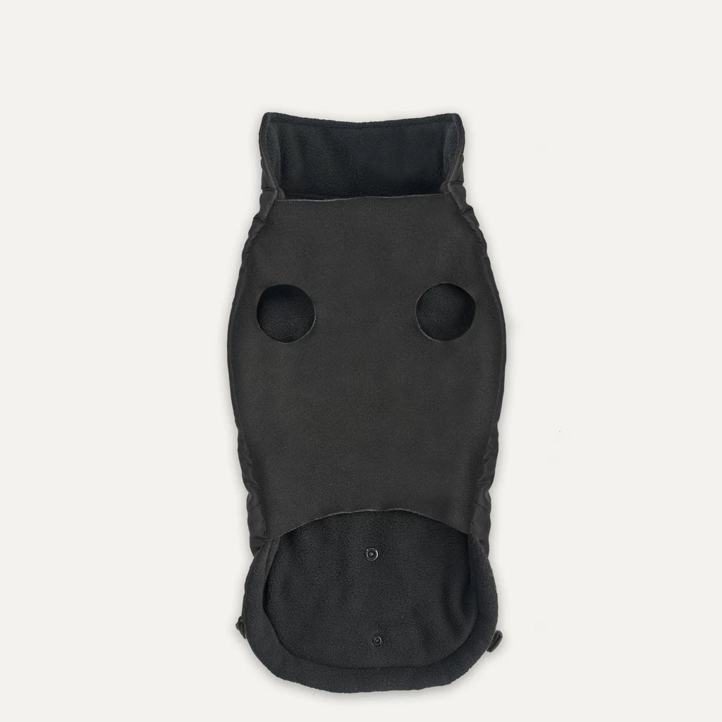 Mock Neck Signature Wrap Jacket