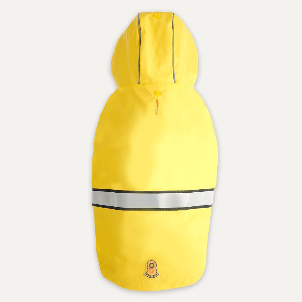 Reflective Hooded Raincoat