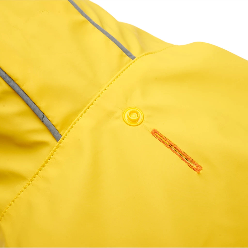 Reflective Hooded Raincoat
