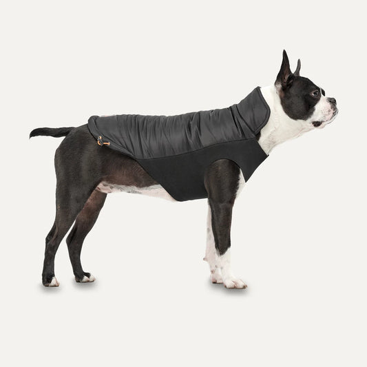Mock Neck Signature Wrap Jacket
