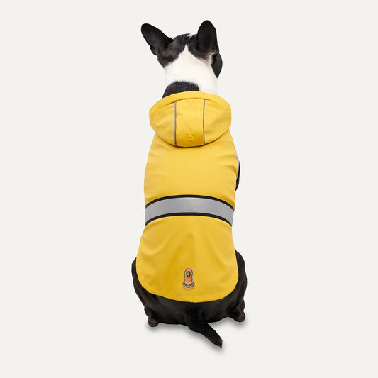 Reflective Hooded Raincoat